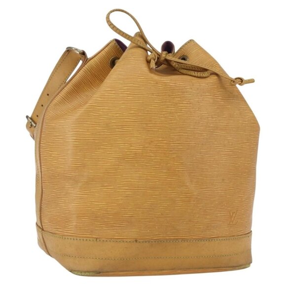 Authentic LOUIS VUITTON Epi Noe Shoulder Bag Tassili Yellow M44009 LV